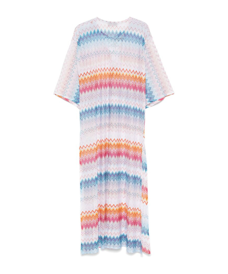 Missoni Long Cover Up In Multicolor