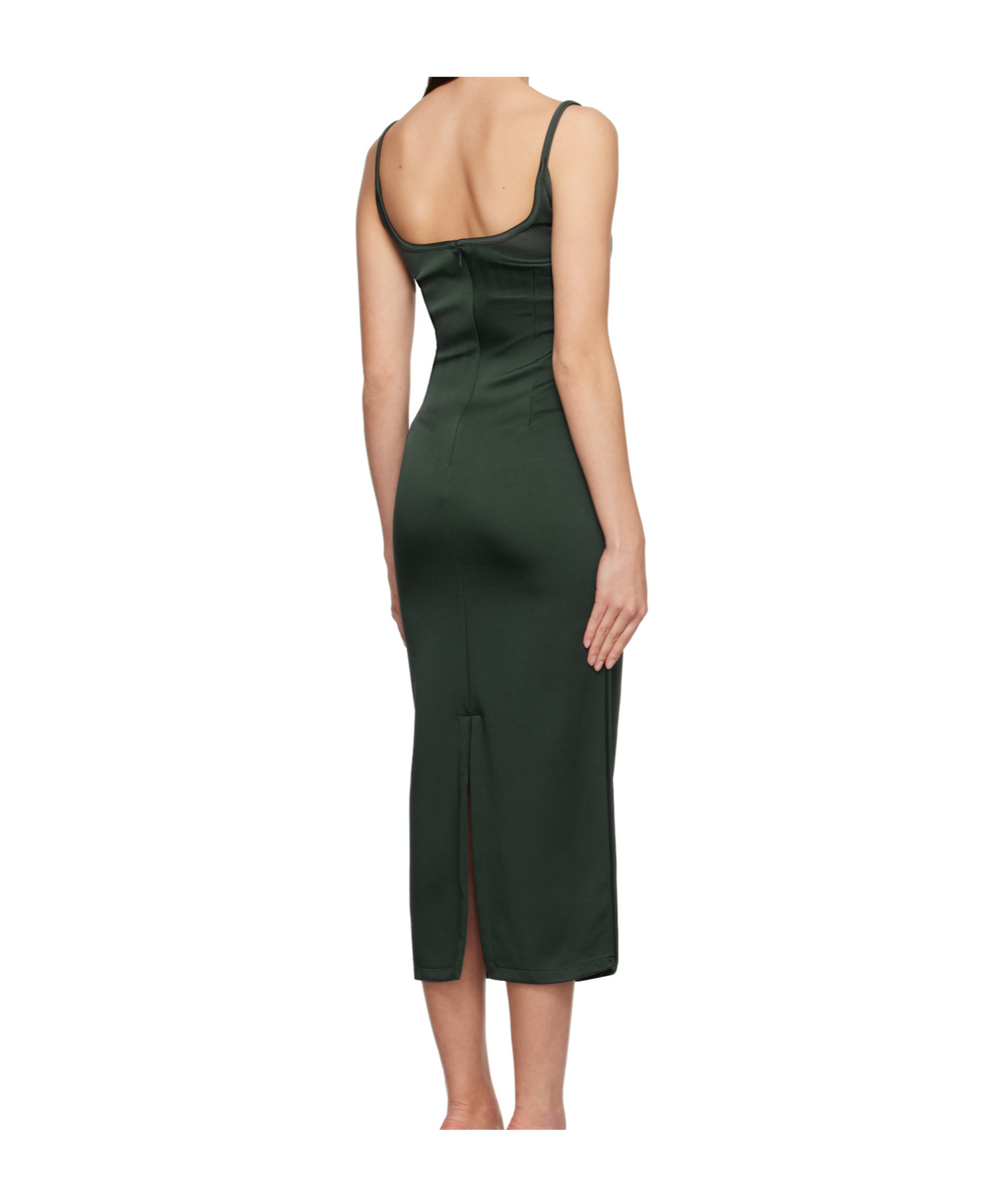 Paris Georgia Suspender Dress In Green