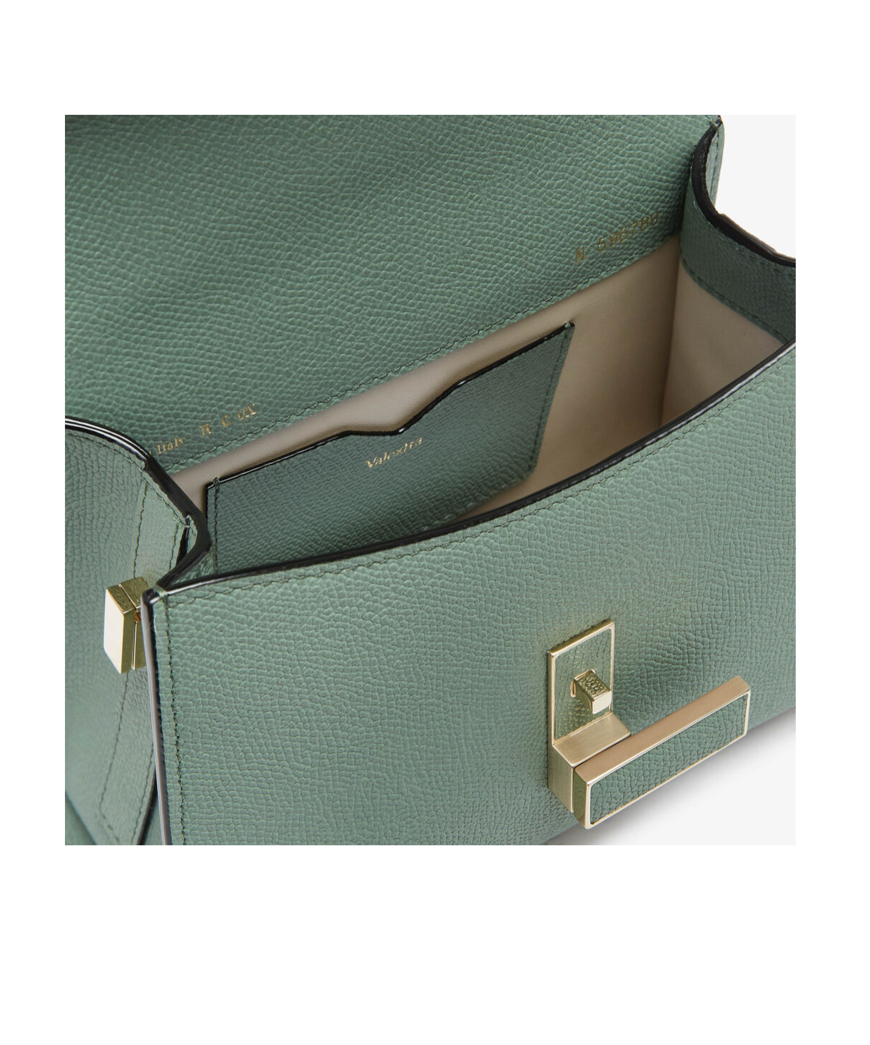 Valextra Micro Bag In Gray