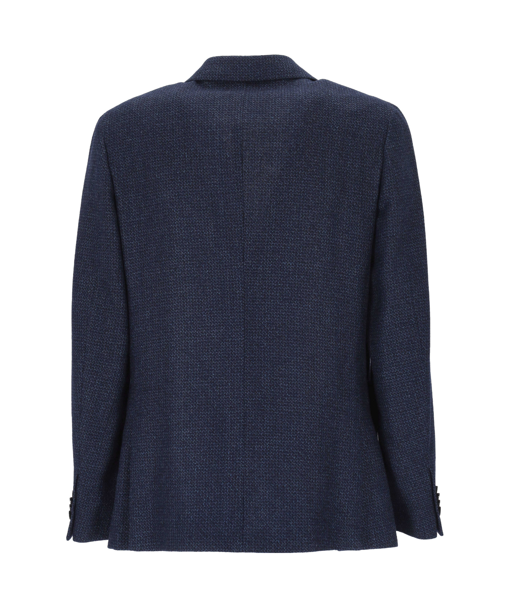 Zegna Two-button Single-breasted Tailored Jacket In Blue