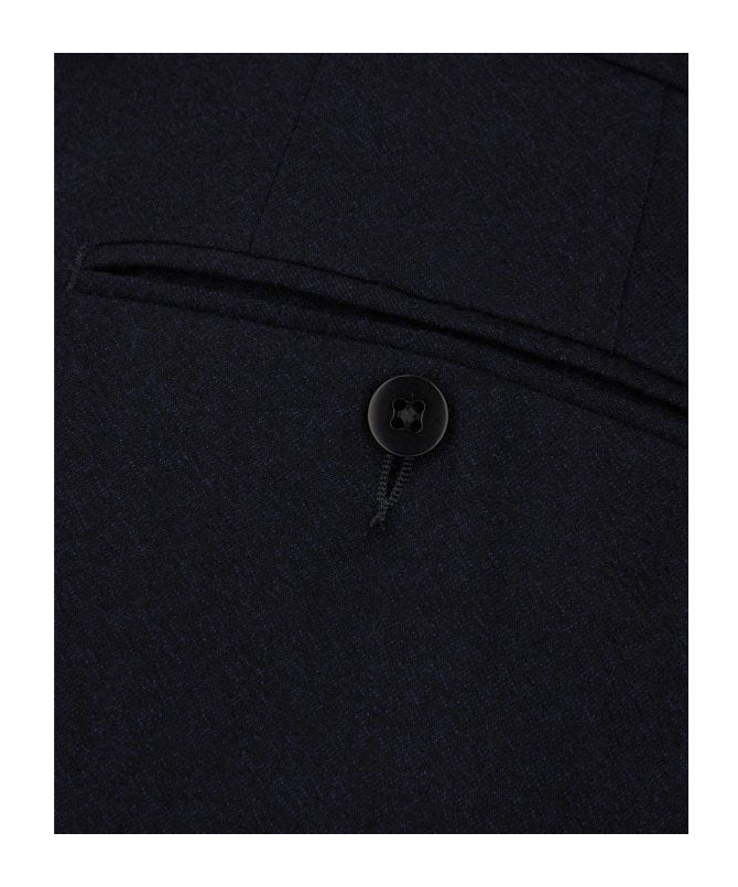 Shop Zegna Pressed-crease Tapered Trousers In Black