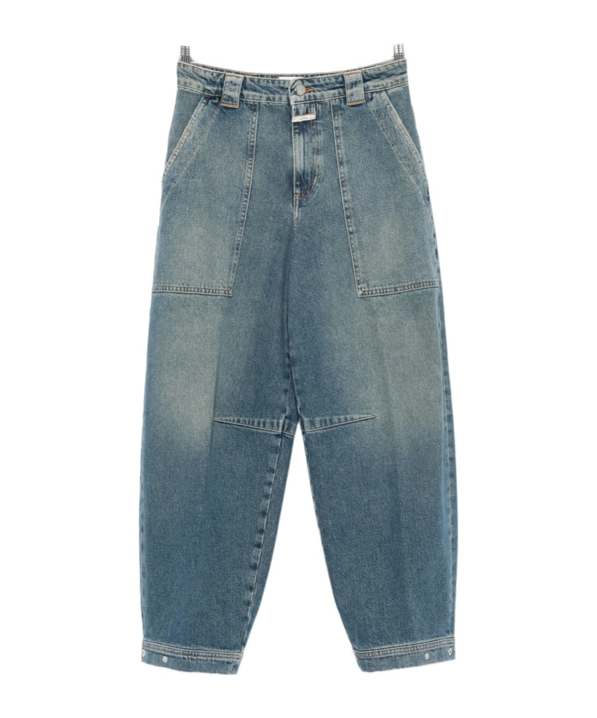 Closed Fade Details Jeans Leggings In Blue