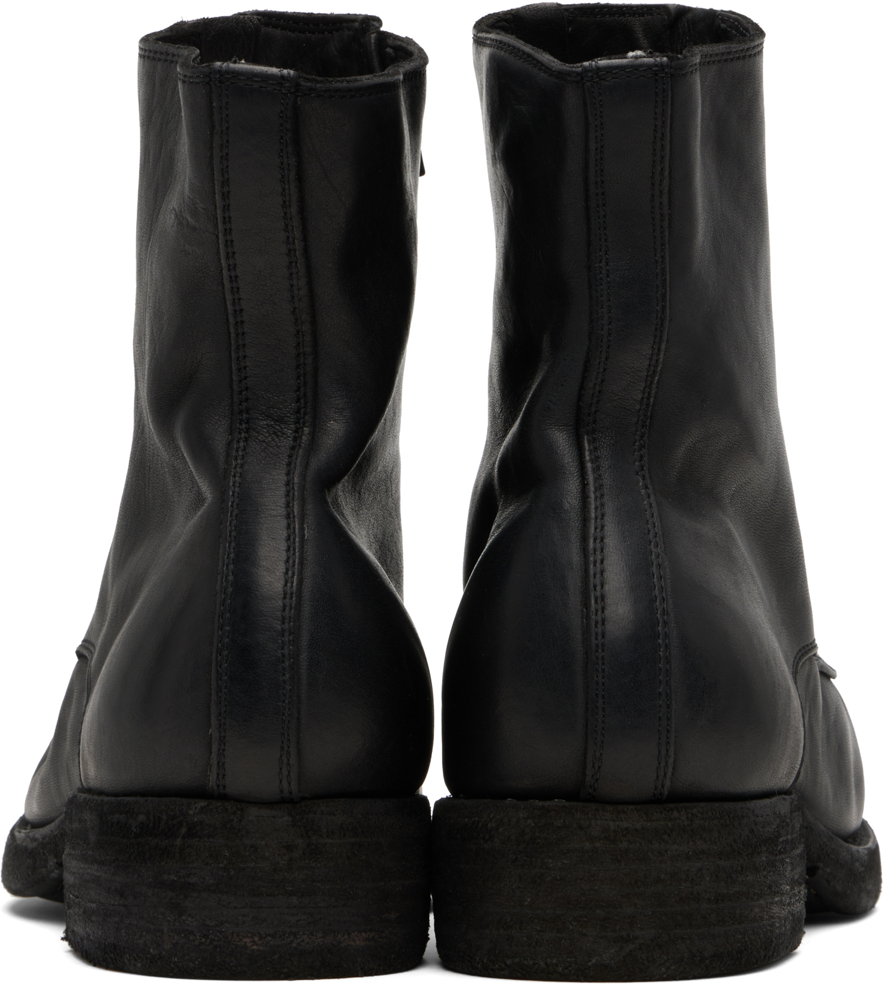 Guidi Gr07fz Ankle Boots In Black