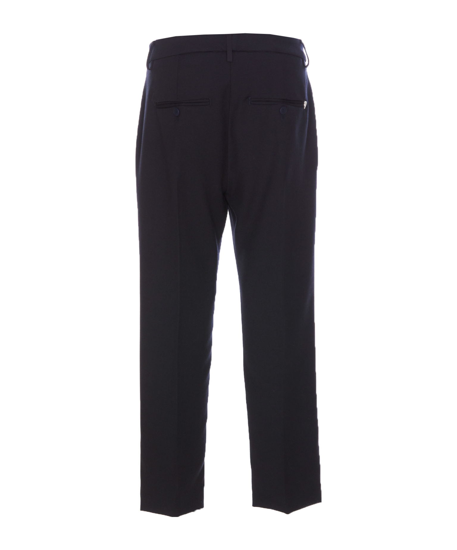 Dondup Belt-loop Casual Pants In Black