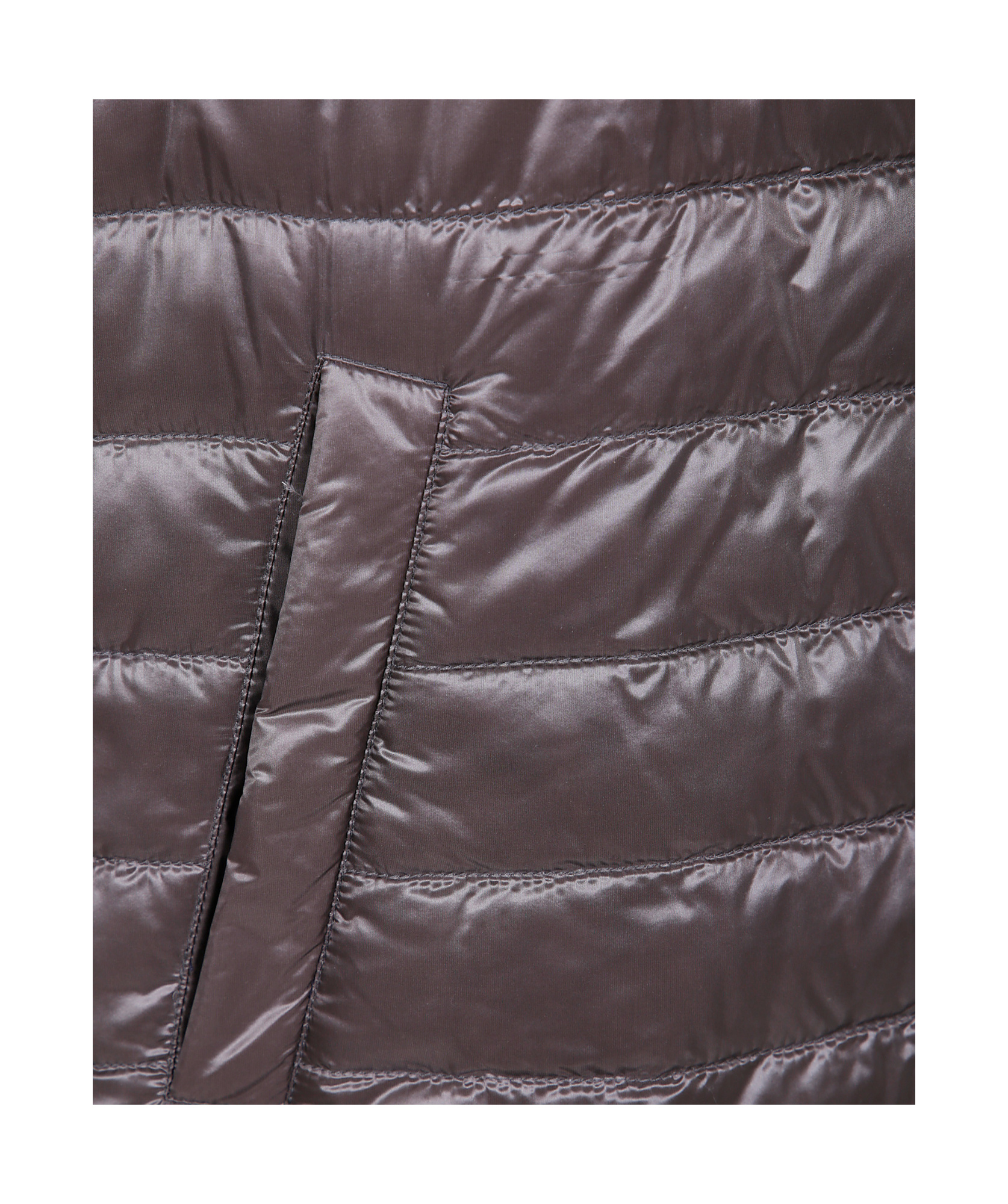 Shop Herno Zip-up Gilet In Gray