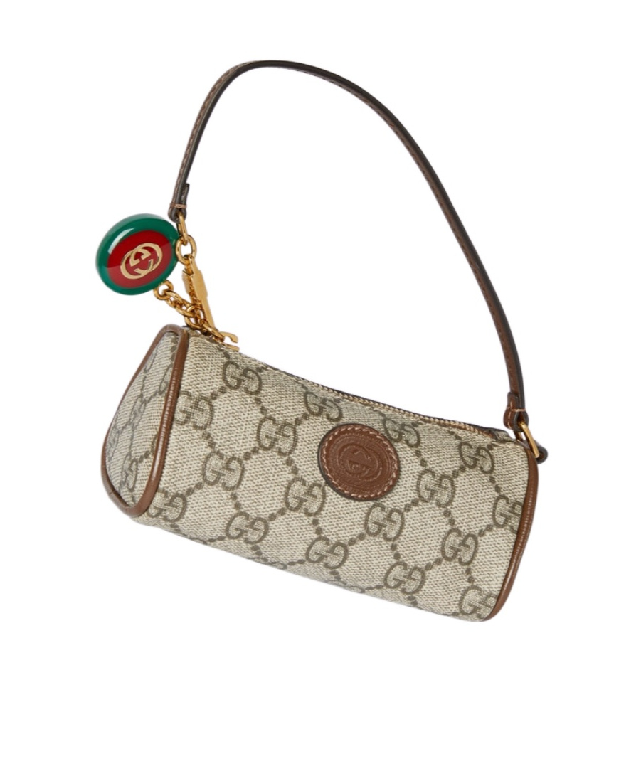 Gucci Logo Mini Handbag In Nude