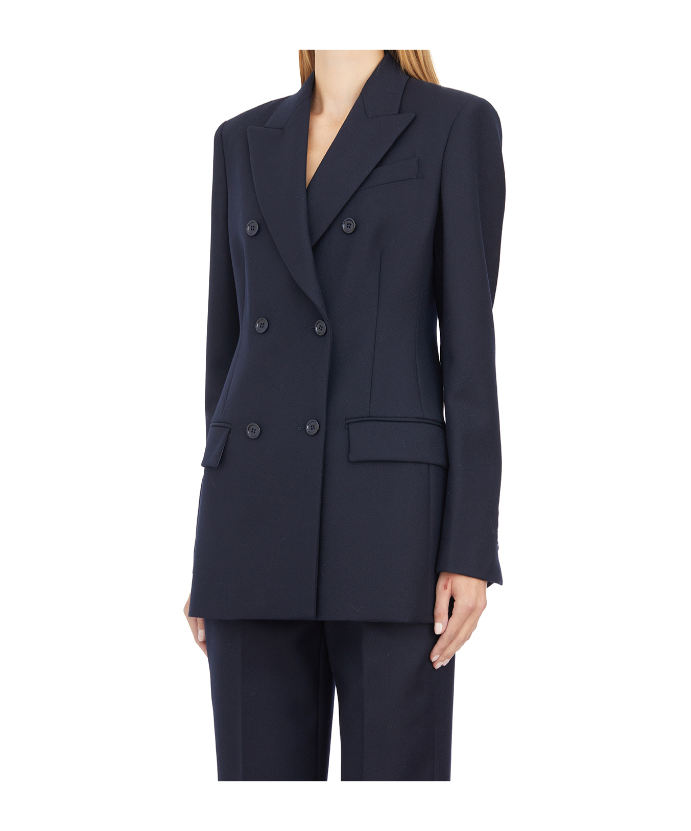 DONDUP DOUBLE-BREASTED BLAZER