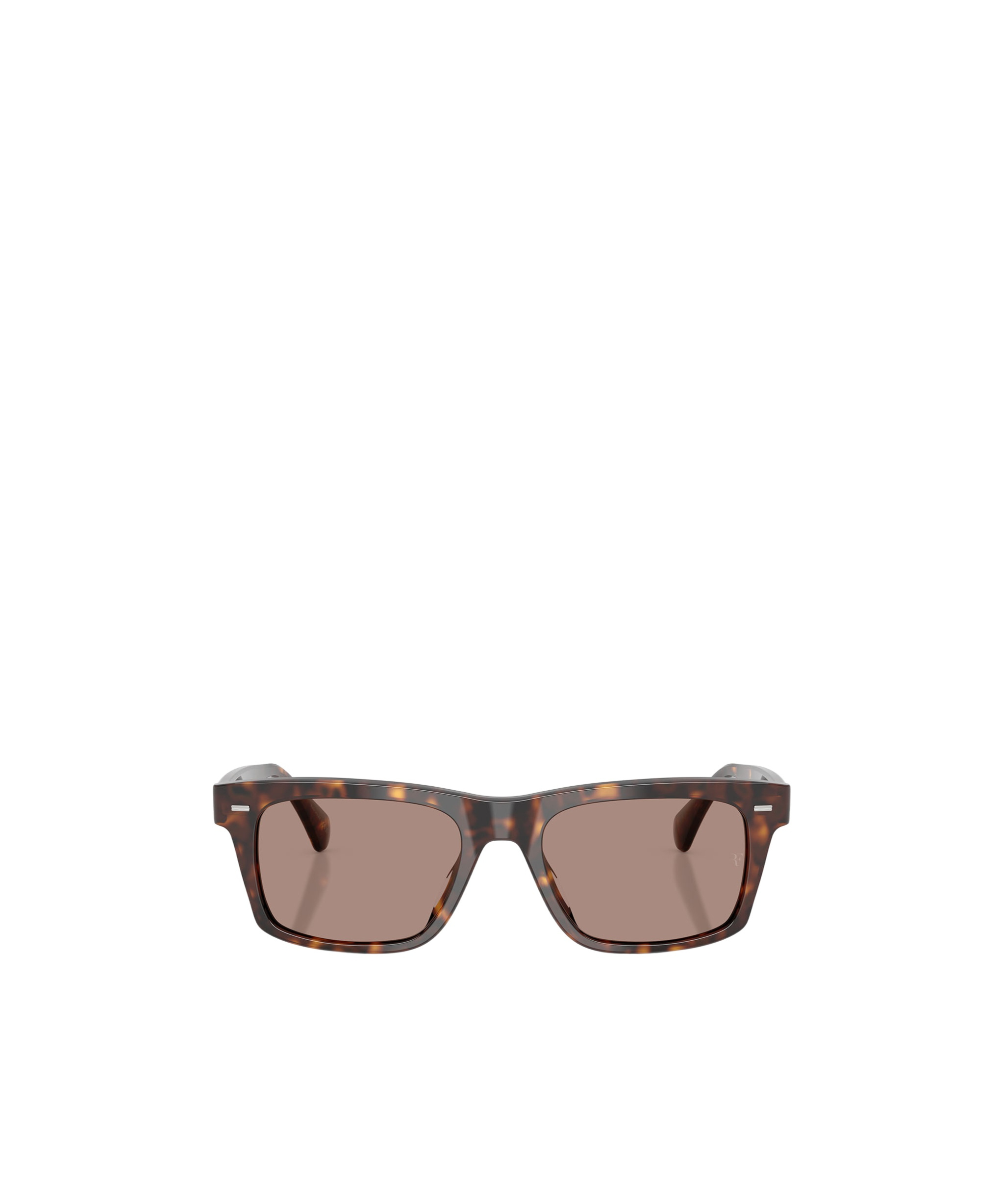 Oliver Peoples Geometric Sunglasses In Brown