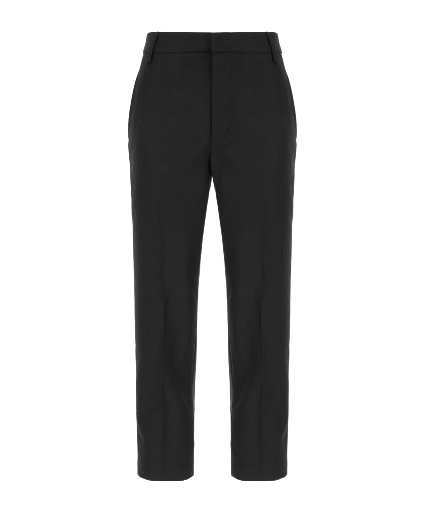 Dondup Trousers With Pockets And Belt Loops In Black