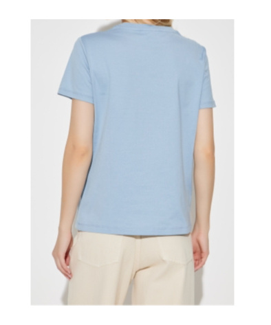 Max Mara Short-sleeved T-shirt In Blue