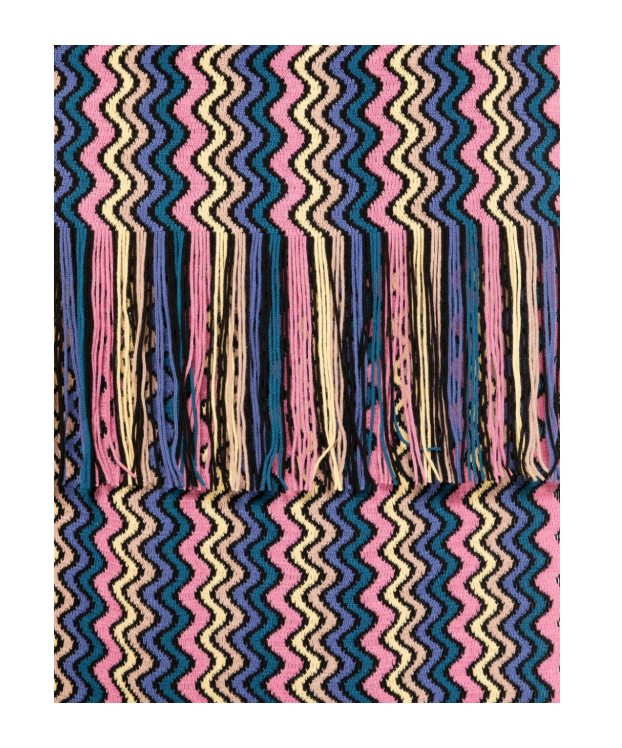 MISSONI WAVE PATTERN SCARF