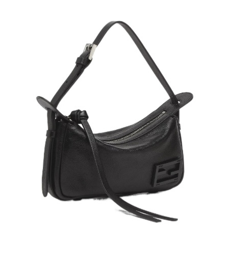 Shop Fendi Black Leather Mini-bag
