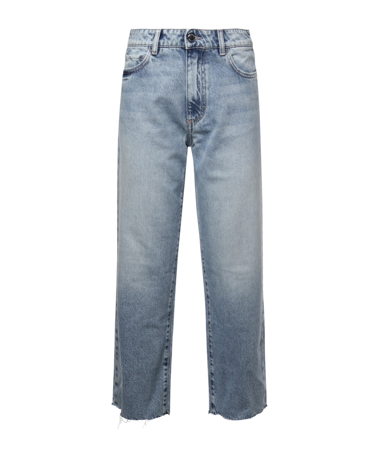 Icon Denim Jill Frayed-edge Jeans