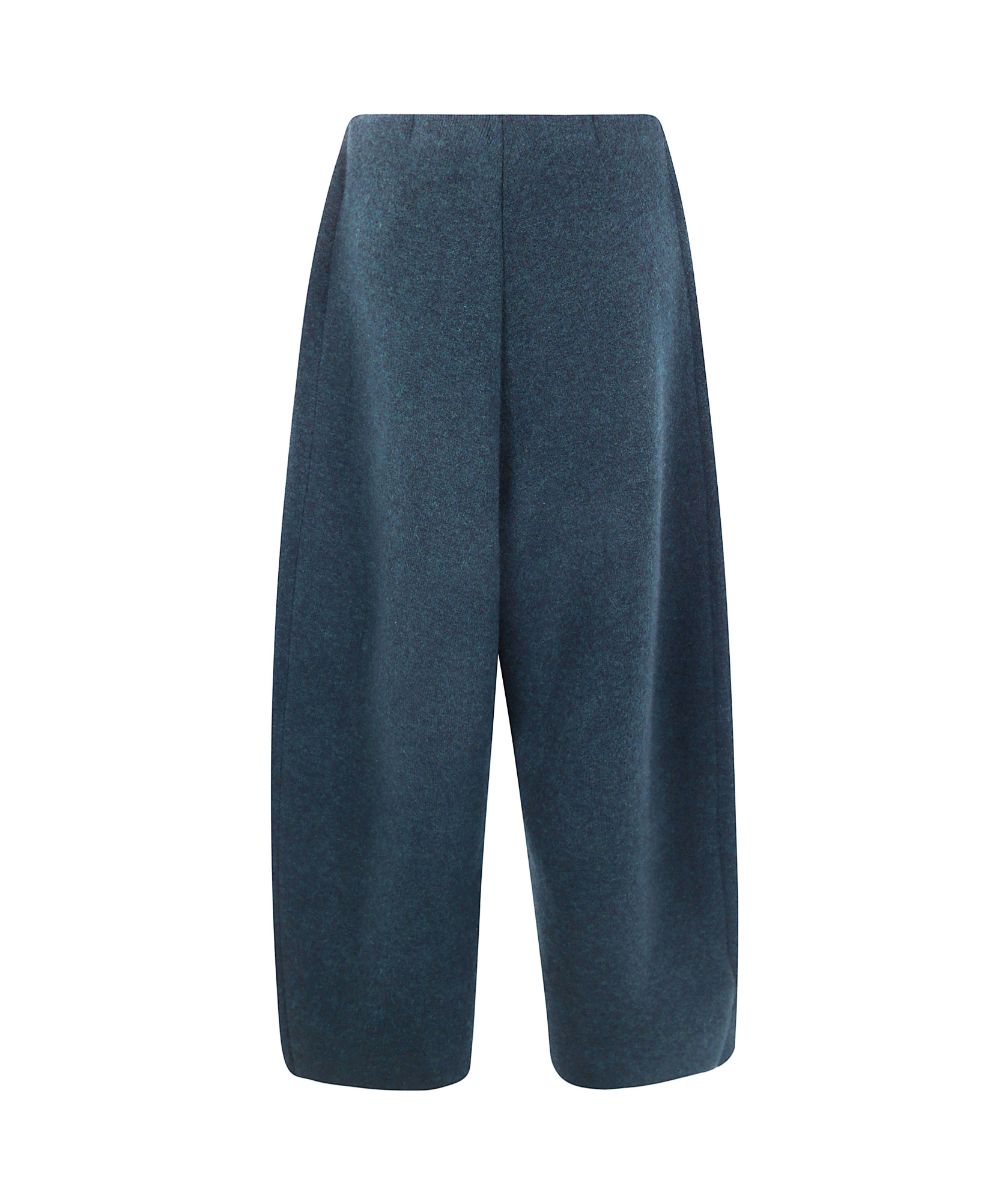 Boboutic Ribbed Casual Pants In Blue