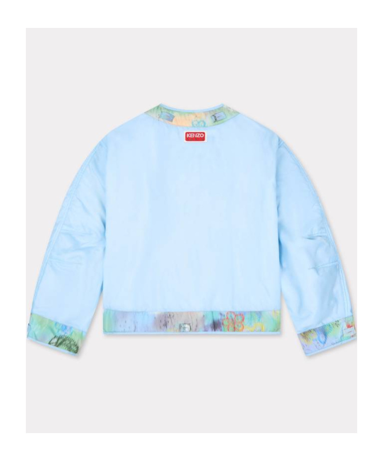 Kenzo ' X Futura 2000' Short Parka In Blue