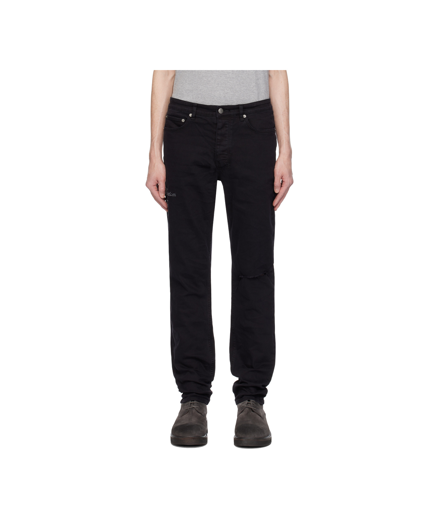 KSUBI CHITCH GHOSTED LOCK UP JEANS