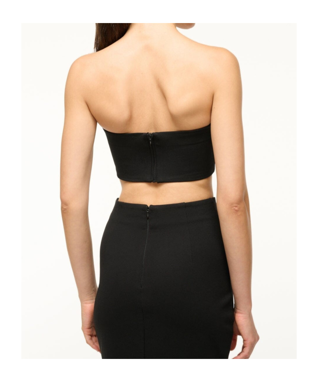 Staud Palladium Bandeau Top In Black