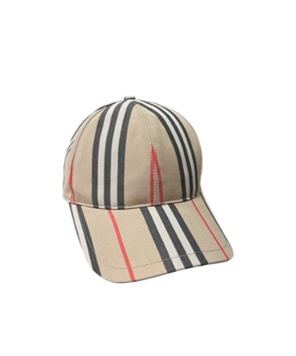 Burberry Striped Baseball Cap