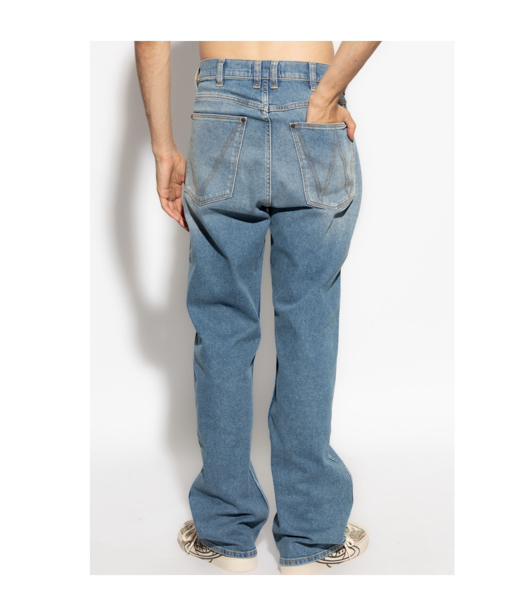 VIVIENNE WESTWOOD VIVIENNE WESTWOOD VINTAGE EFFECT JEANS