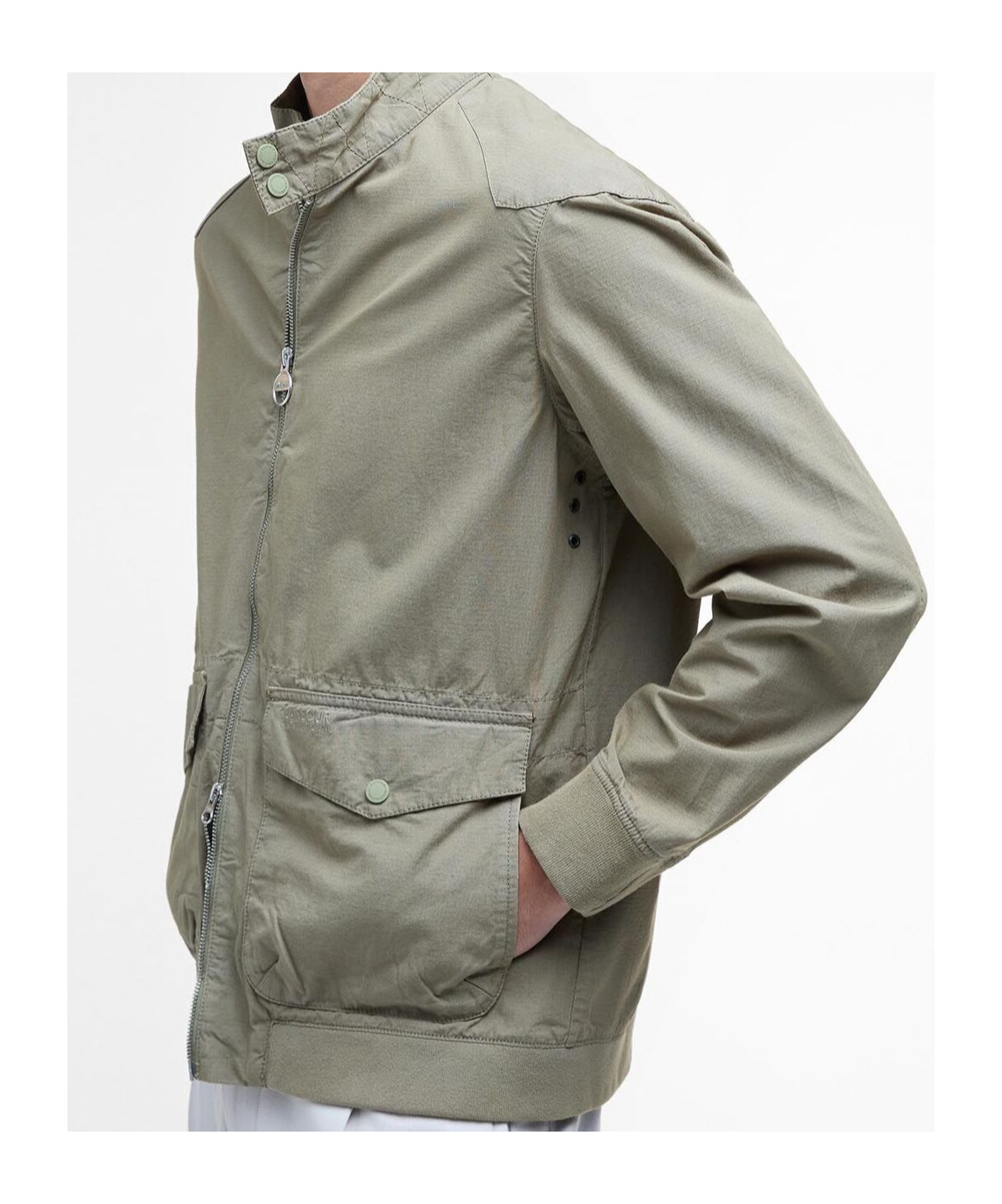 BARBOUR LONG-SLEEVED CASUAL JACKET