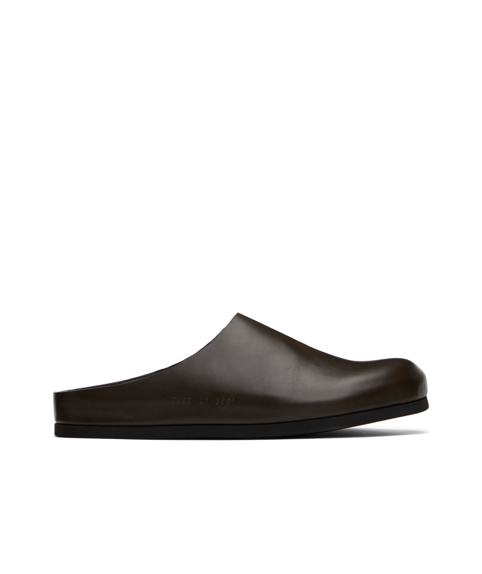 Common Projects Men's Leather Clogs In Black