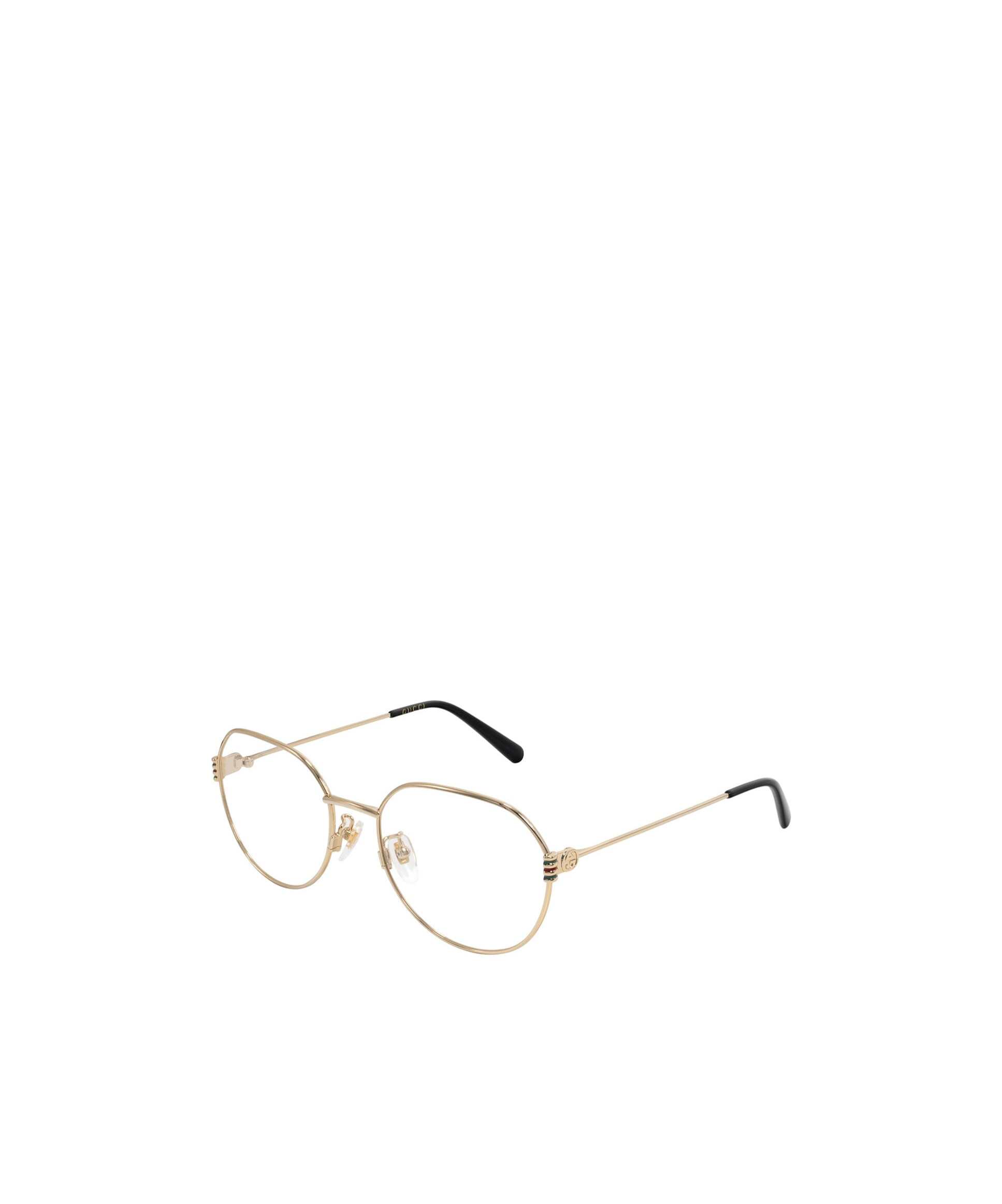 Gucci Geometric Flat Mirror In Nude