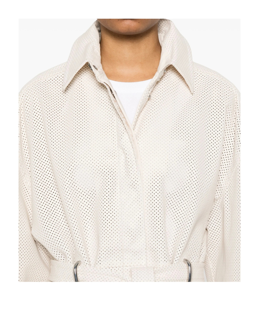 Sportmax Antiope1234 Coats And Trench Coats White In Neutral