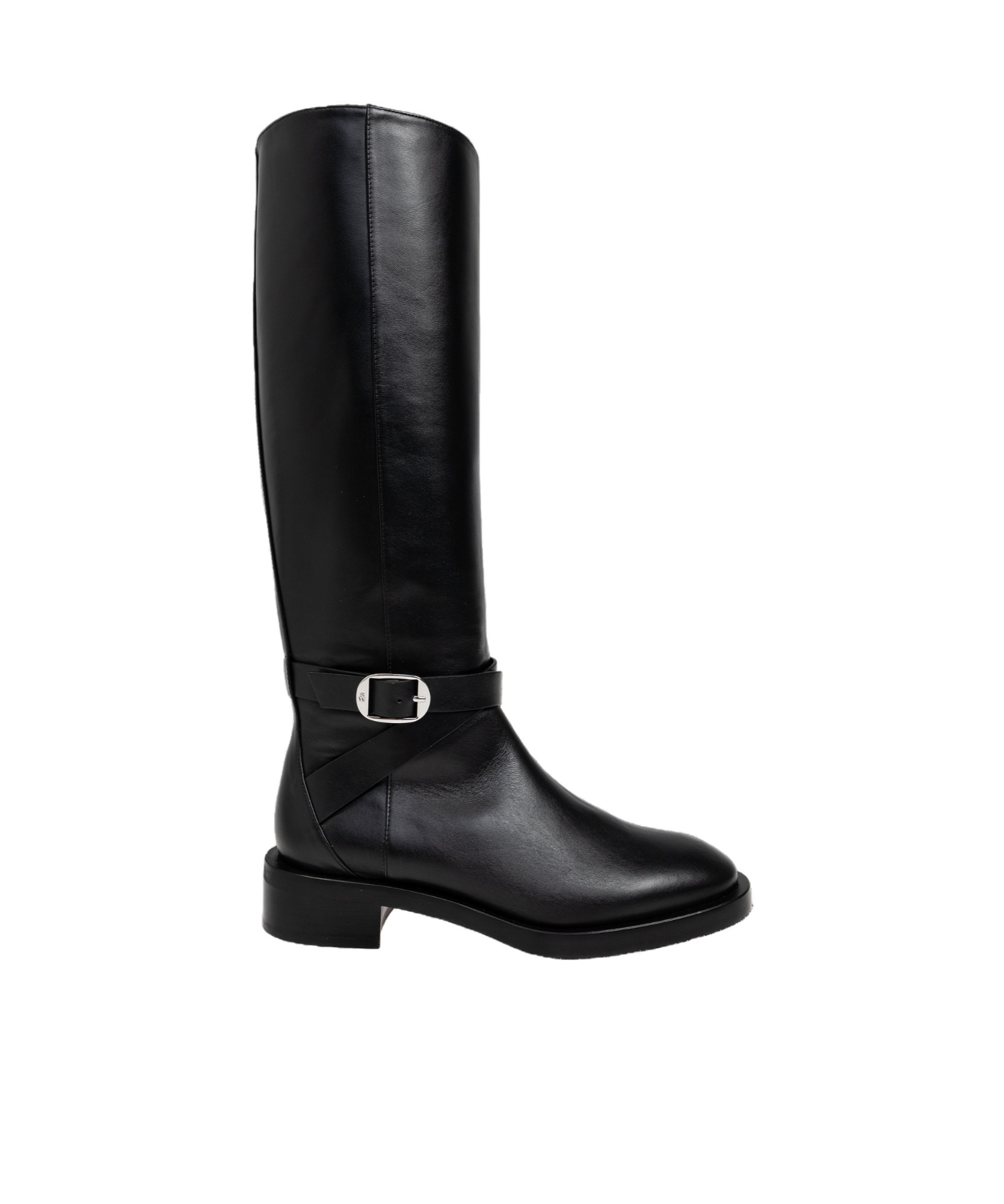 STUART WEITZMAN ROUND-HEAD BOOTS 