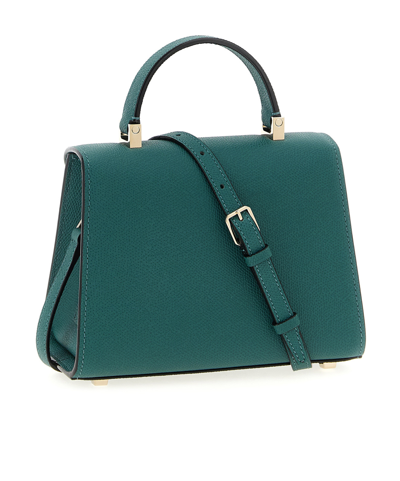 Valextra Micro Iside Crossbody Bag In Green