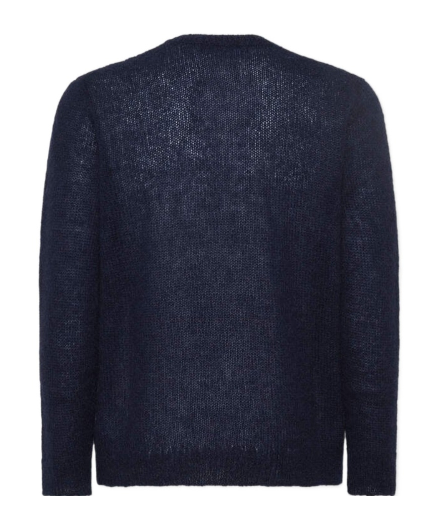 Dsquared2 Mohair Blend Sweater In Blue
