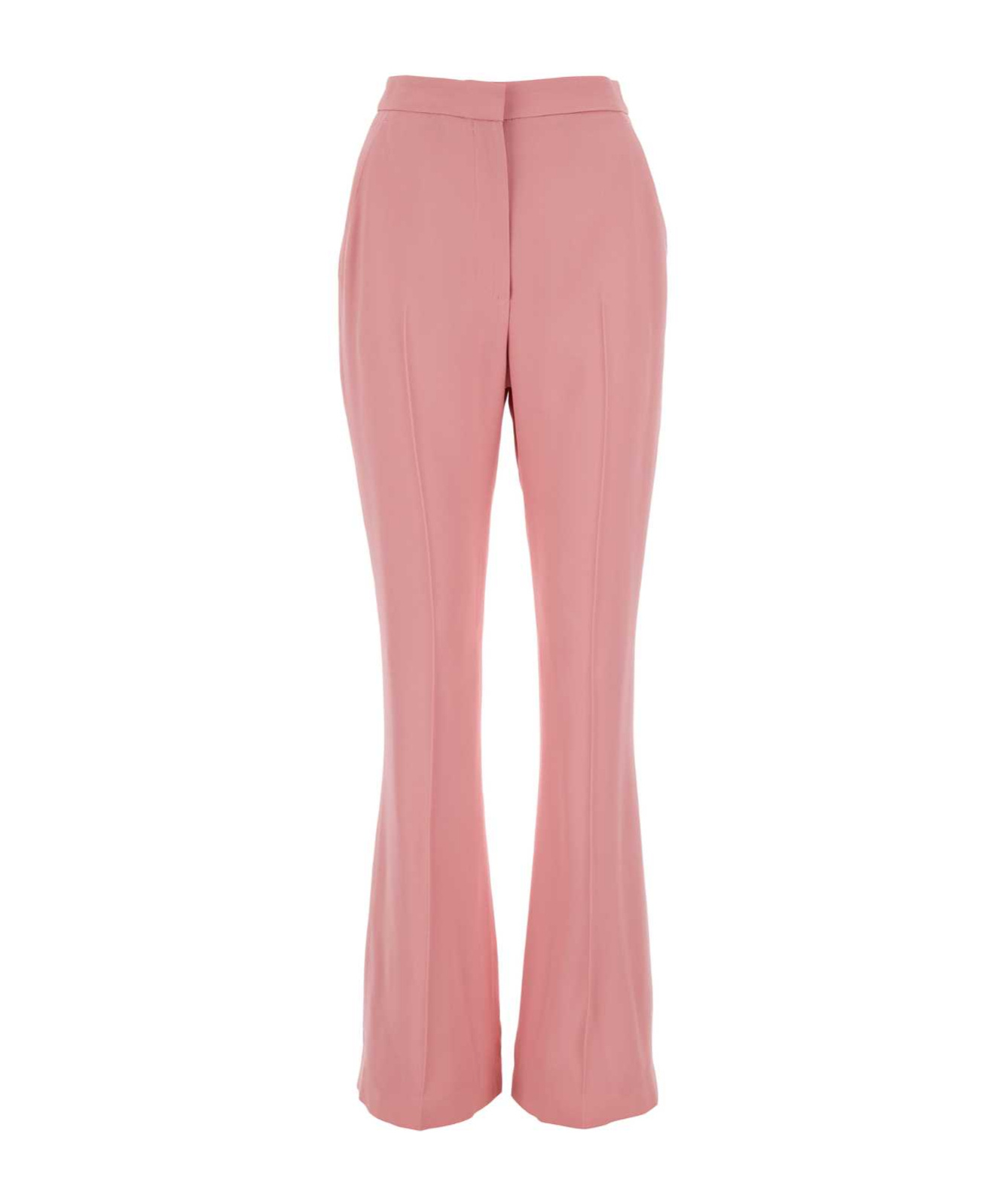 Alexander Mcqueen Women's Crepe Cigarette Pant In Pink