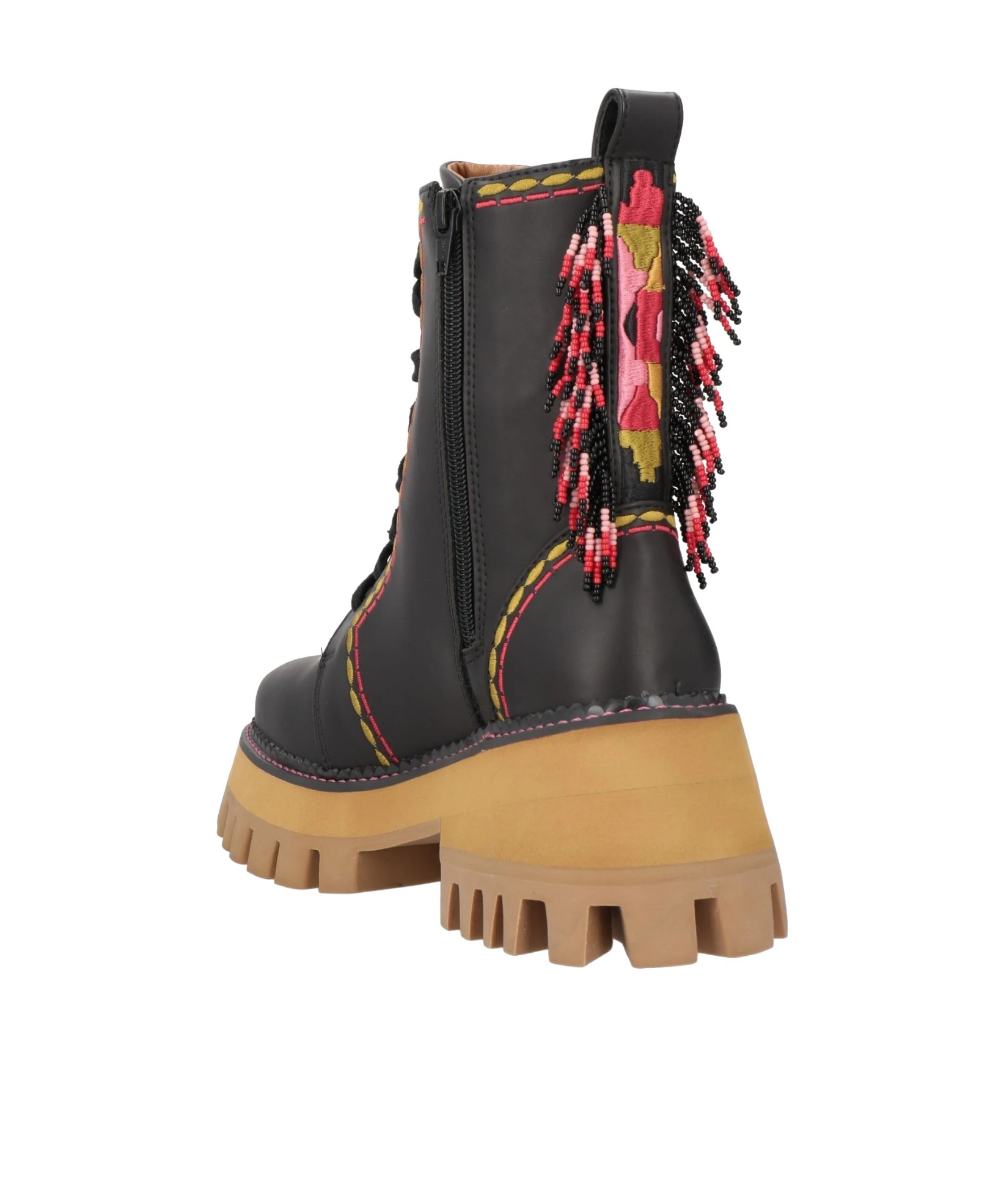 Farm Rio Plain Colour Ankle Boot In Black