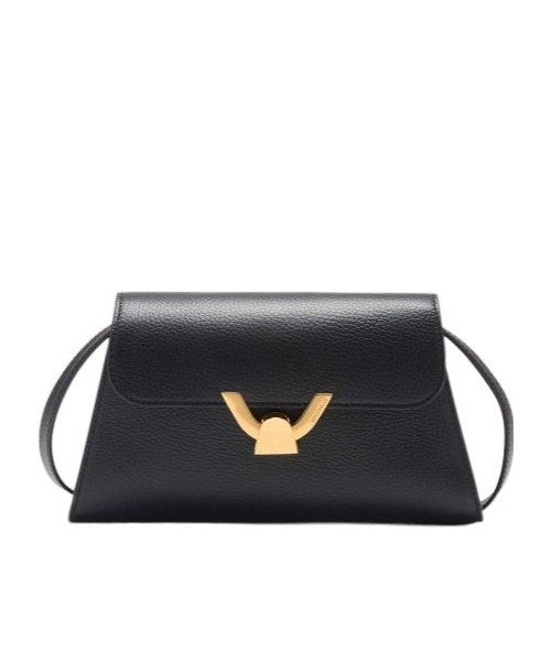 Shop Coccinelle Small Dew Clutch Bag In Black
