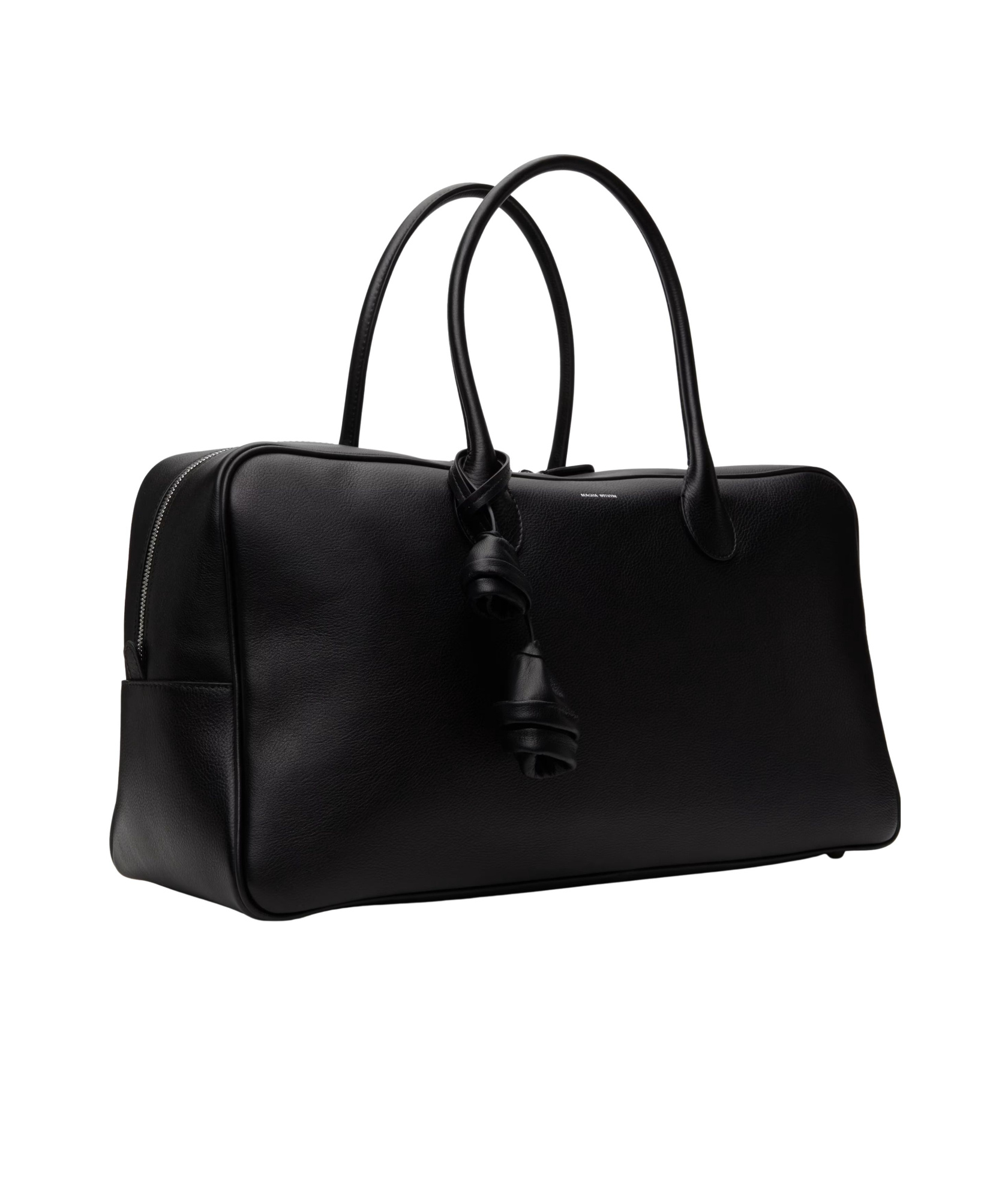 Magda Butrym Double Handle Tote Bag In Black