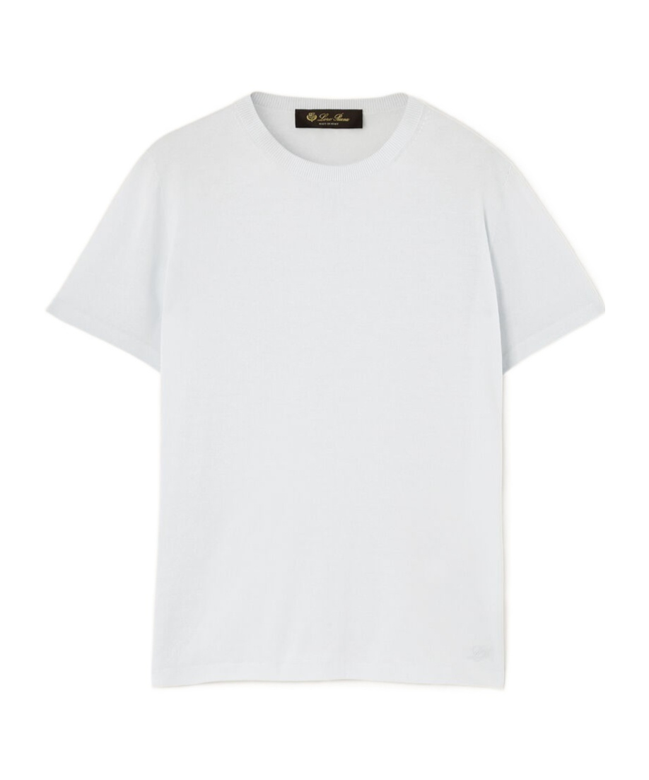 Loro Piana My-t Short-sleeved T-shirt In Periwinkle