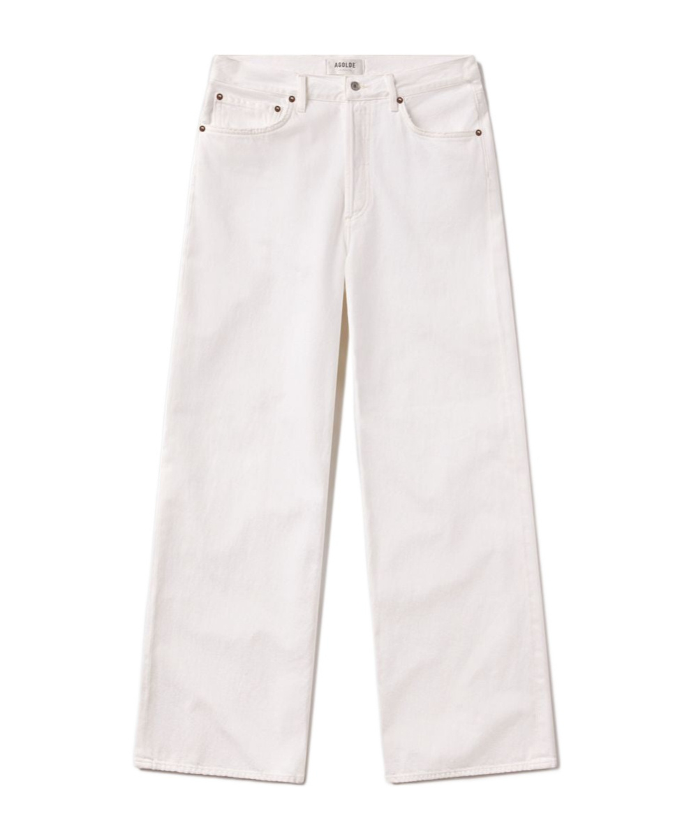 AGOLDE DAME HIGH-RISE WIDE-LEG DENIM TROUSERS