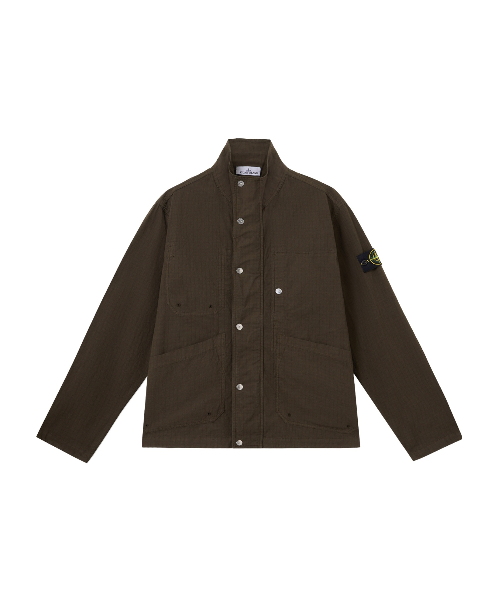 Stone Island 4100044 Mil-spec Stretch Ripstop-tc In Military Green