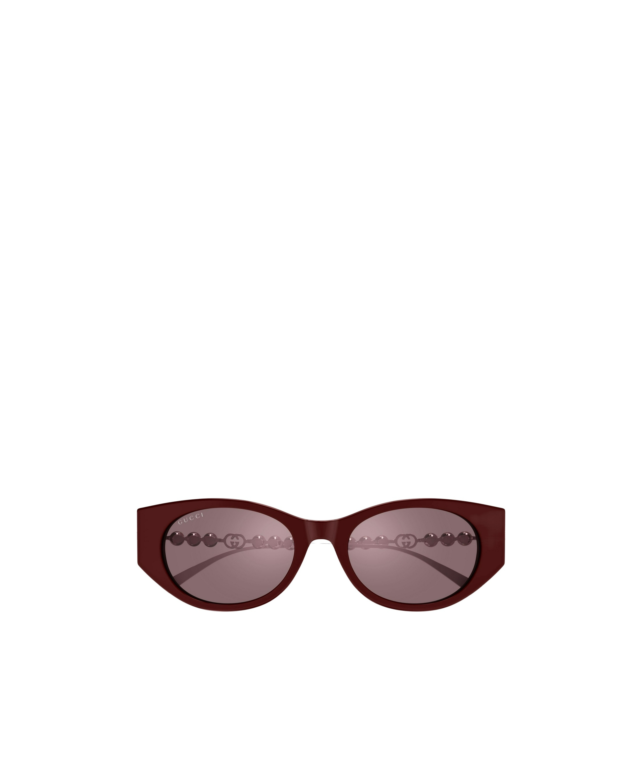 Gucci Eyewear Low Nose Bridge Fit Sunglasses In Brown