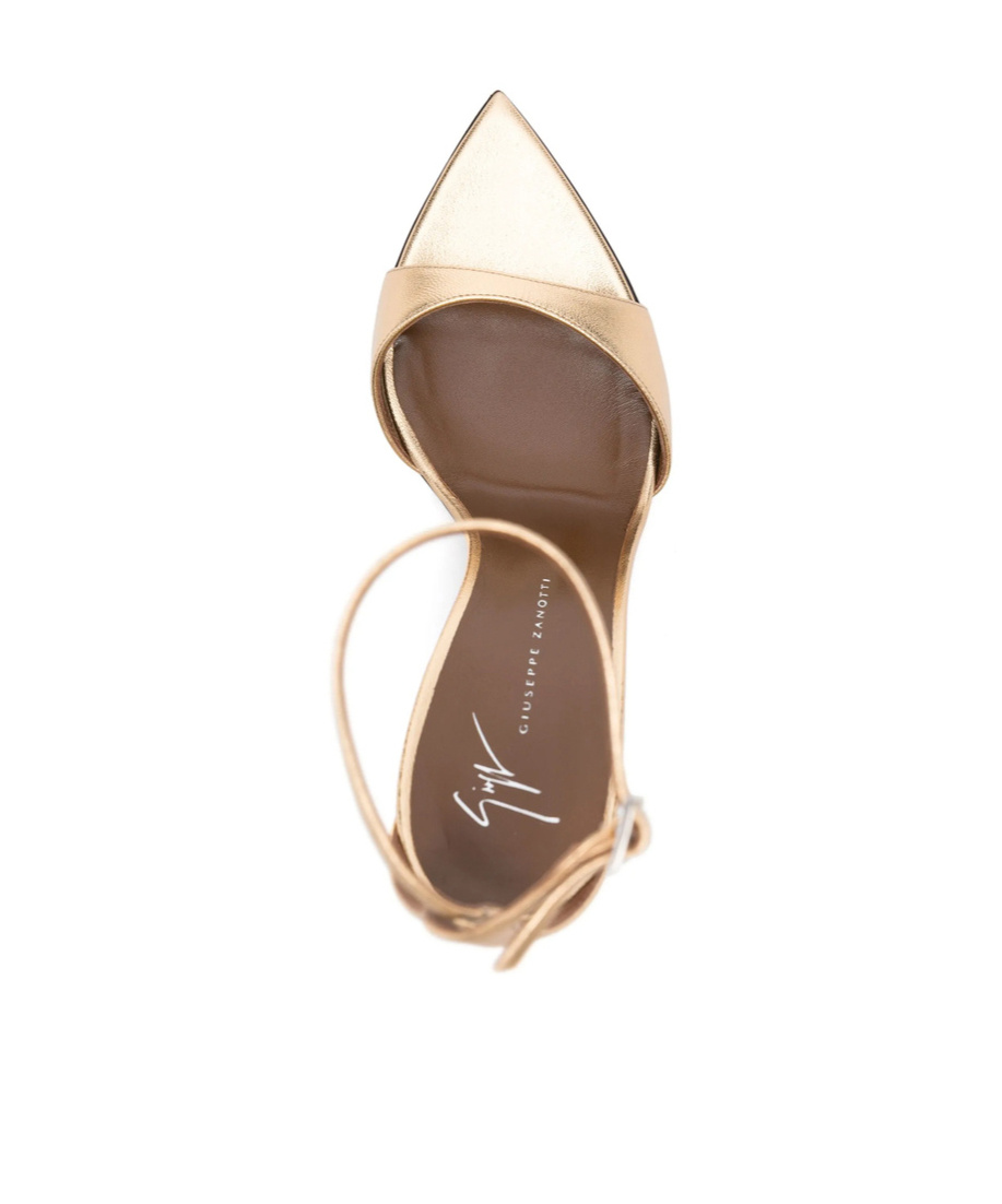 Giuseppe Zanotti Intriigo Strap 105 Sandals In Neutral