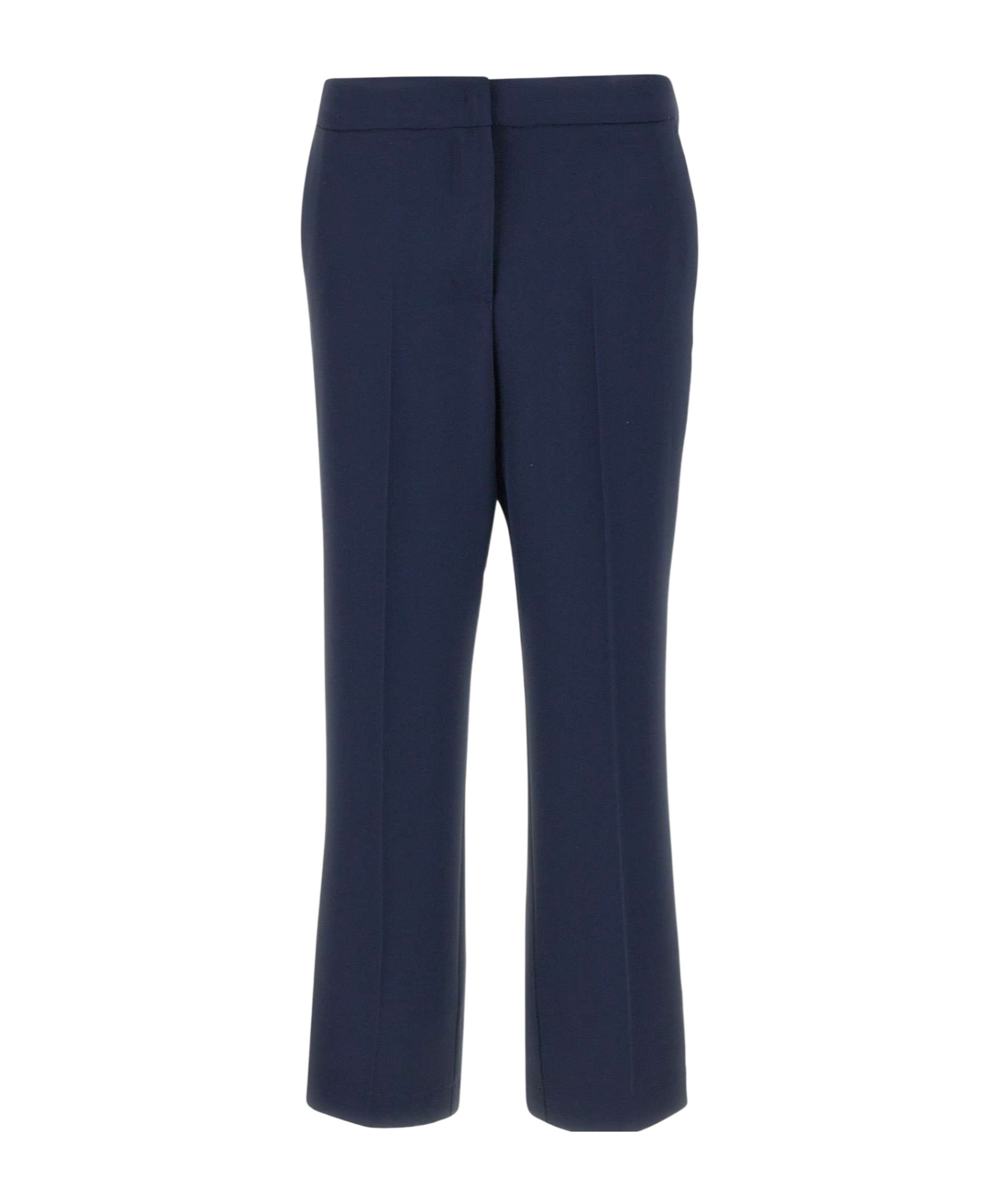 Kaos Tailored Straight-leg Trousers In Blue