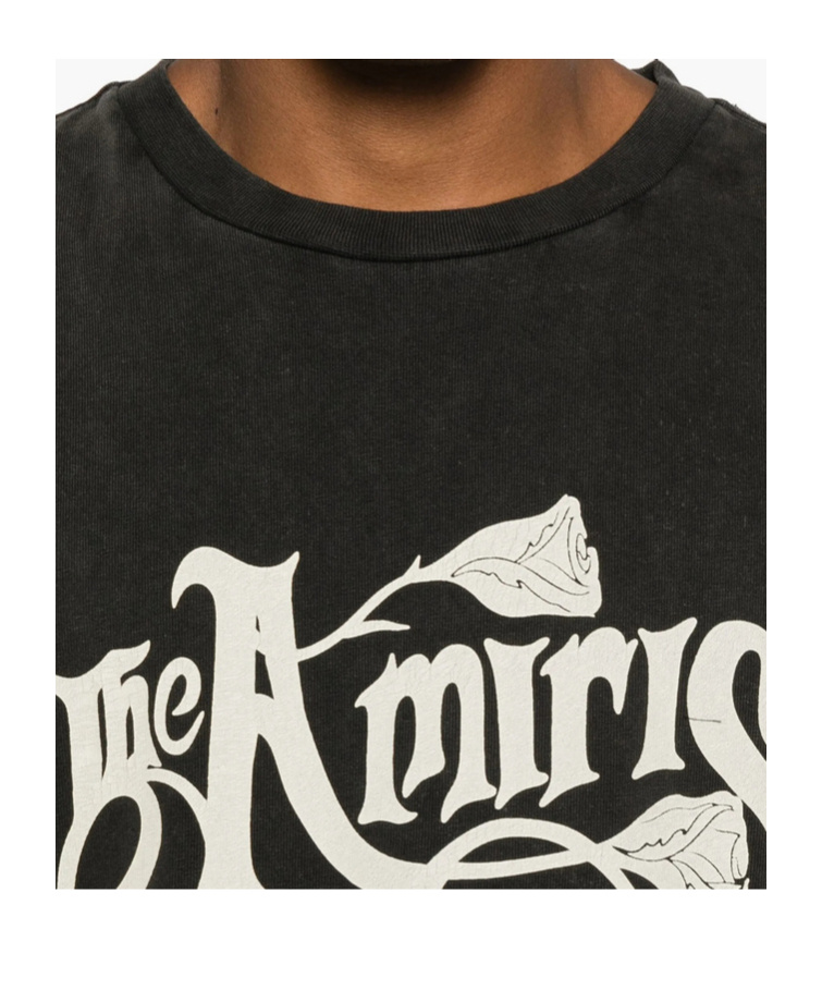 Amiri Graphic-print T-shirt In Black