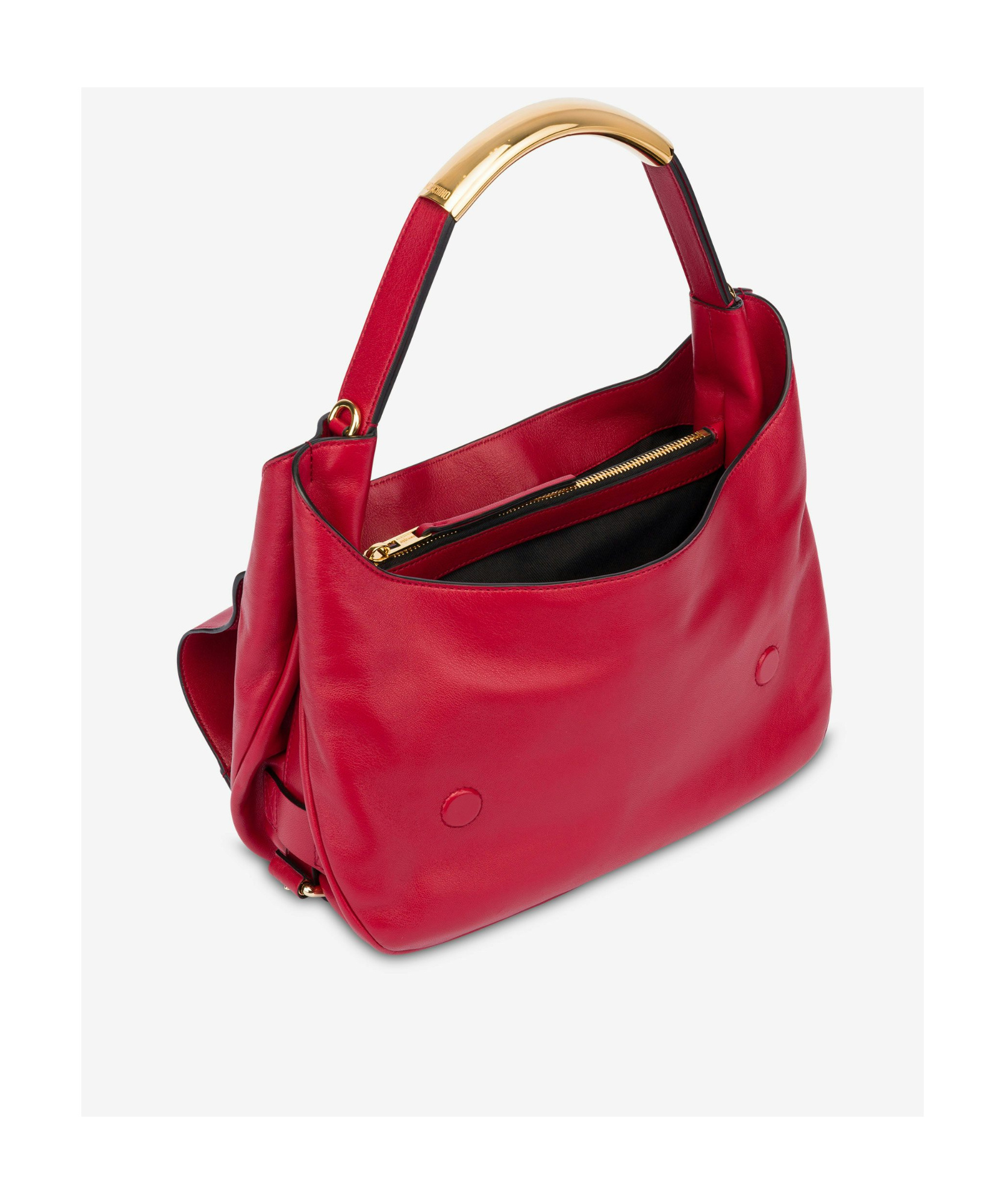 Moschino Handle Me Tote Bag In Red