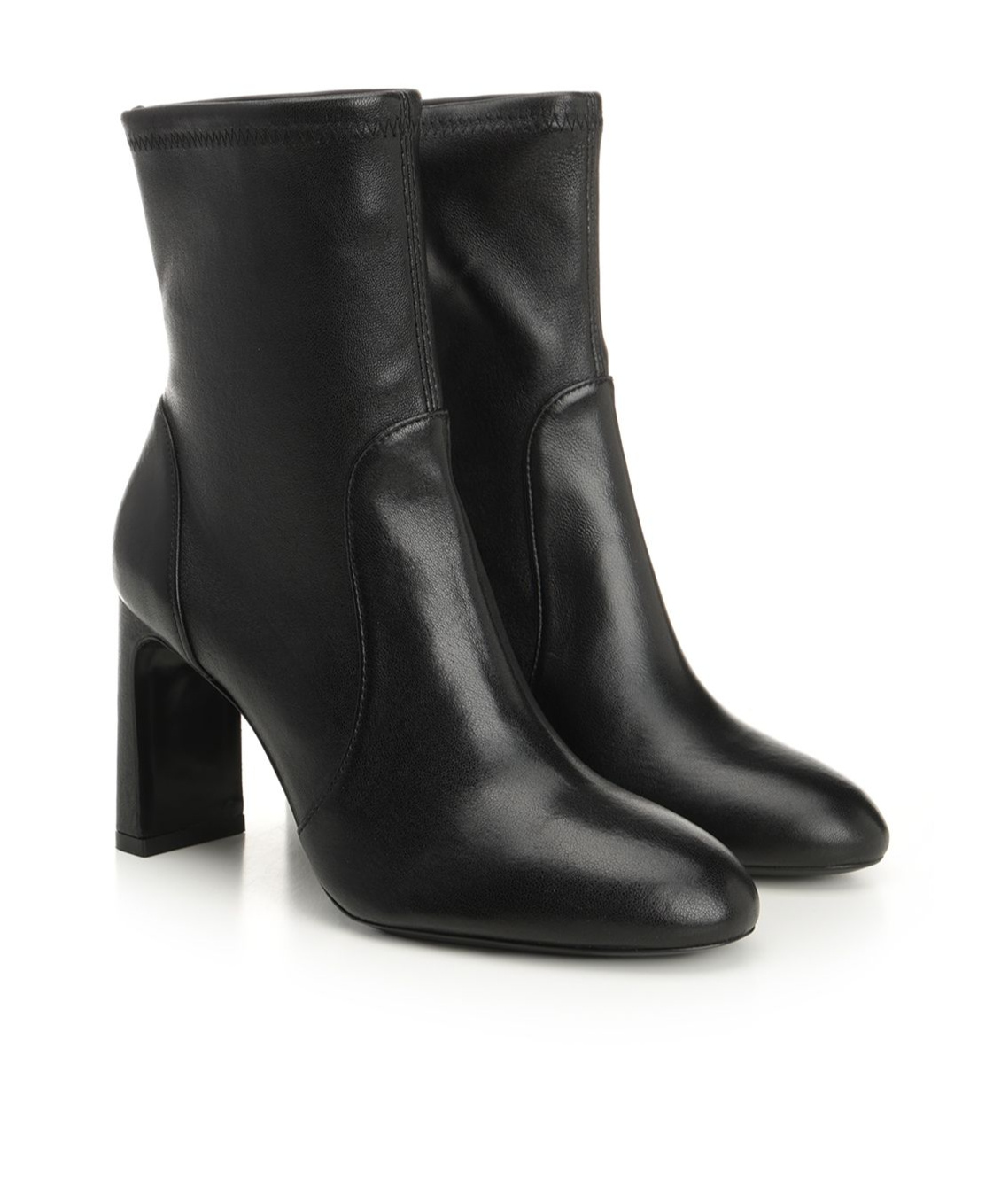 Stuart Weitzman 60mm Block-heel Ankle Boots In Black