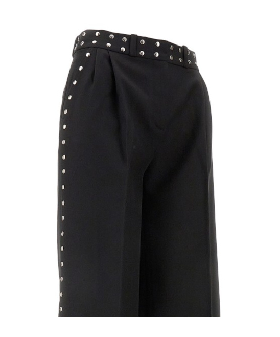 Coperni Woman Pants Black Size M Recycled Polyester In Black
