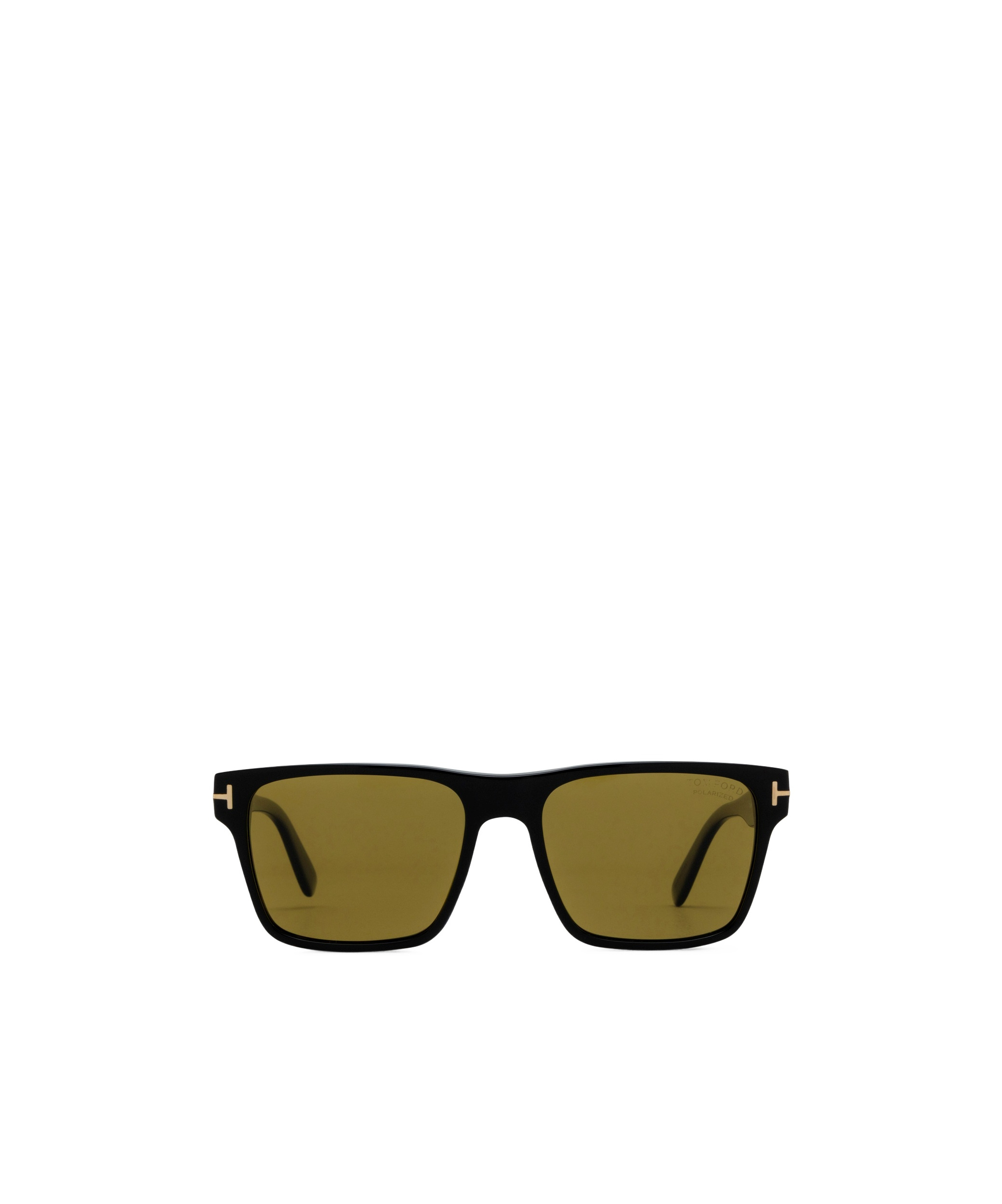 Tom Ford Rectangular Sunglasses In Black