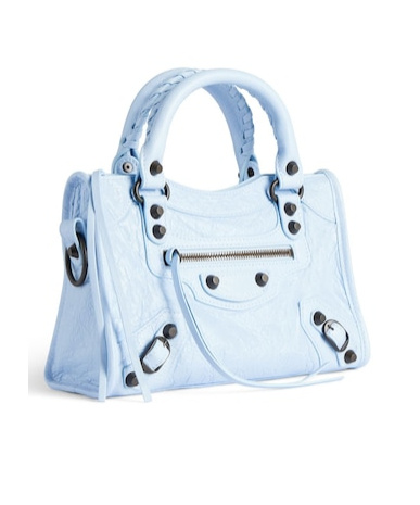 Balenciaga Women's Le City Bag Mini In Cloudy Blue