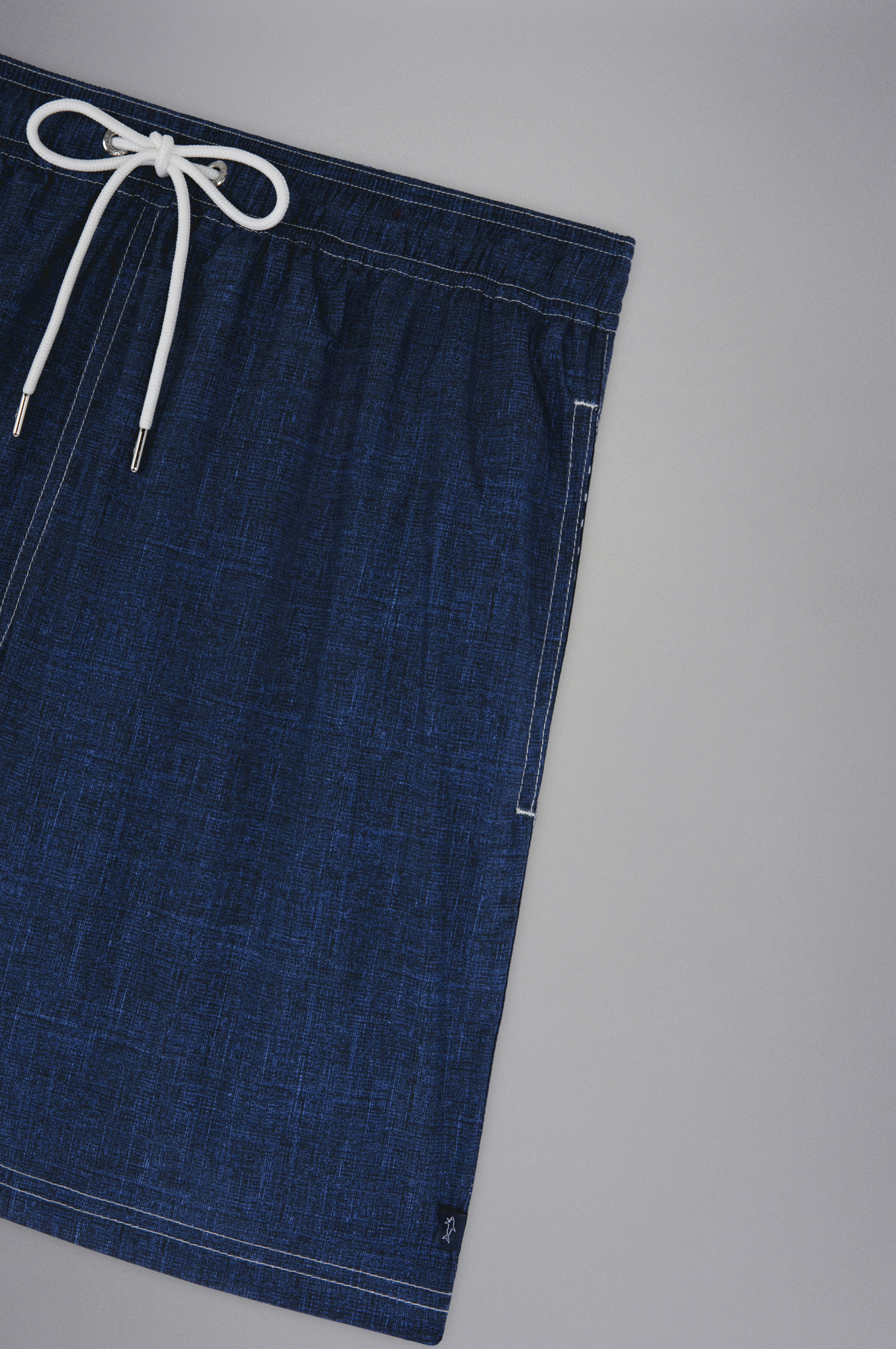 Shop Paul & Shark Wide Leg Shorts In Blue