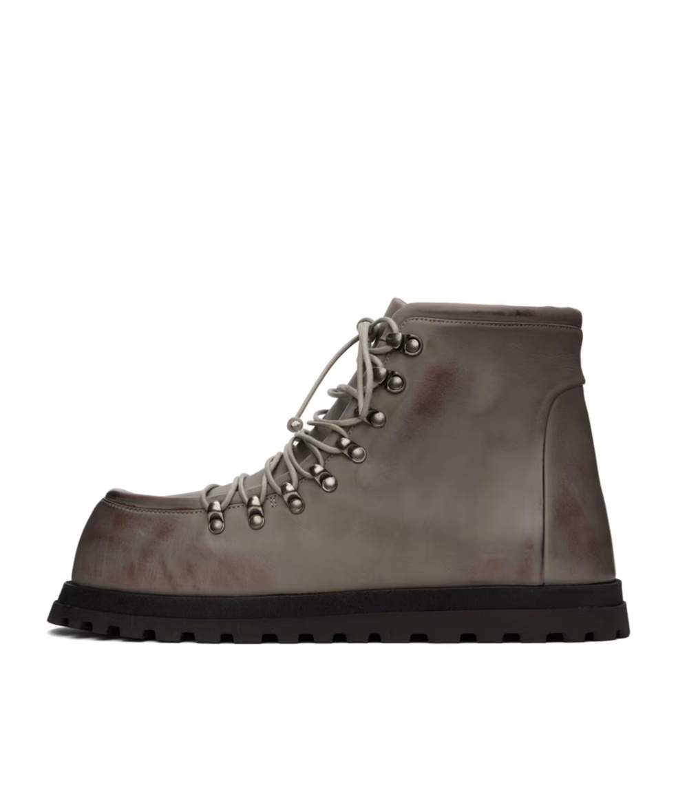 Marsèll Gray Gicarro Ankle Boots In Gray