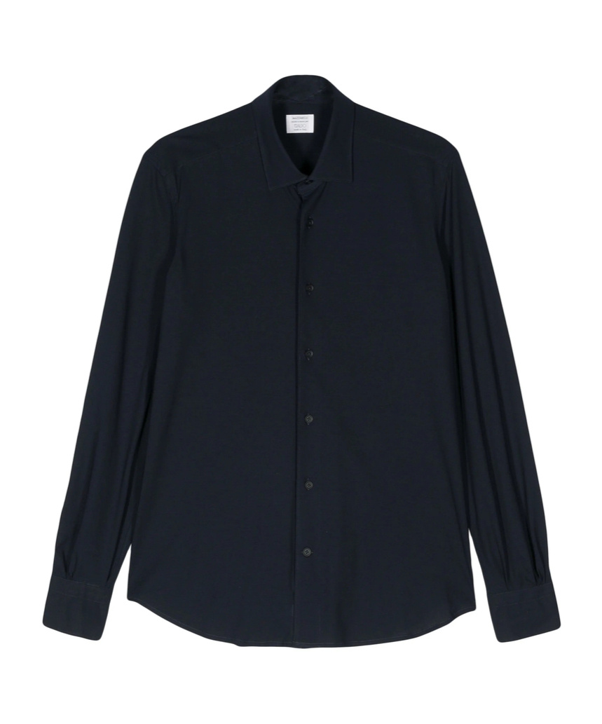 Mazzarelli Long-sleeve Shirt In Black