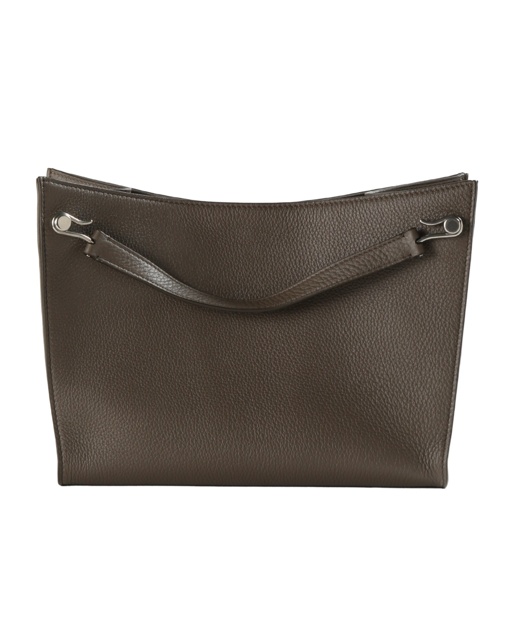 The Row Double-handle Handbag In Black